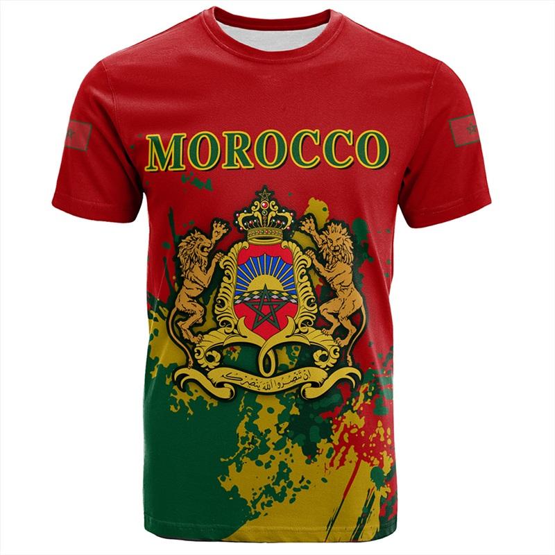 Men's Short Sleeve Fashion Printed Top Loose Versatile T-Shirts Men’s