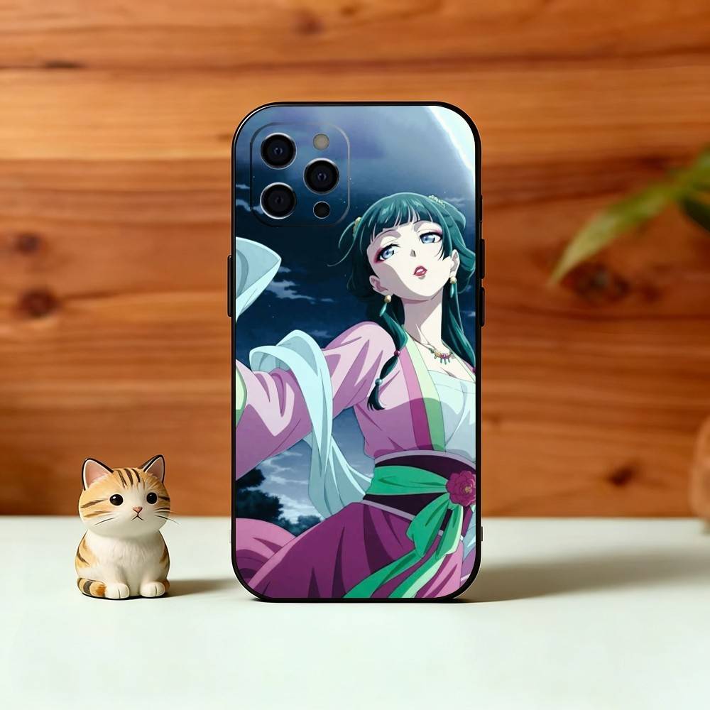 Apothecary Diaries-Mao Mao Phone Case Silicone Soft For IPhone 17 16 15 14 13 12 11 X XR Plus Pro Max Plus