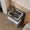 Smart Bedside Tables Luxury Night Table Aesthetic Wireless Charging Nightstand Modern Multifunctional LED Light Nightstands