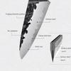 9cr18mov Stainless Steel Kitchen Knives Boning Knife Meat Cleaver Utility Knife Fruit Vegetables Cutter Tool