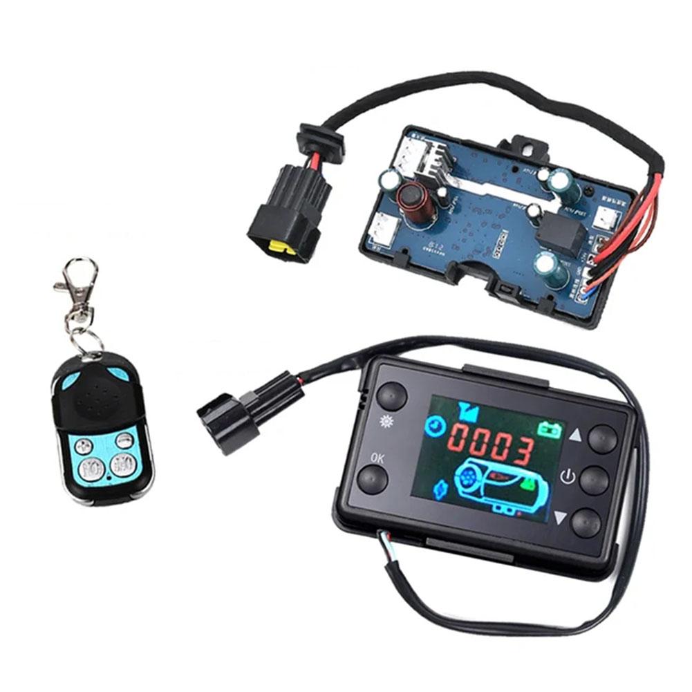 Základní deska s ovládáním parkovacího topení Auto Vzduchový naftový Nezávislý Topení Pro 12V 5KW Ovládací deska 12V/24V Regulátor nezávislého topení