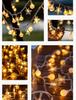 Outdoor Solar Bubble Ball Christmas Fairy String Lights for Patio and Garden