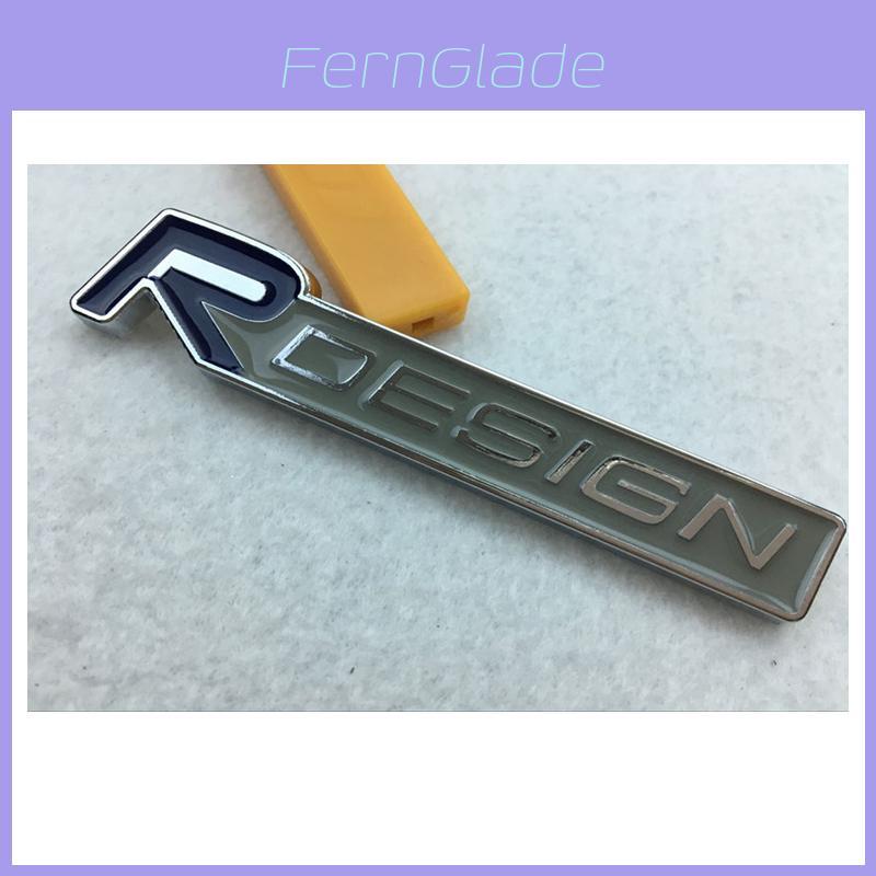 Premium 3d Metal R Design Rdesign Letter Emblem Badge Car Sticker For Volvo Xc60 X
