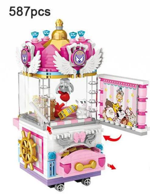Loz Building Blocks Ferris Wheel Toys A Carousel Plastic Assembly Blocks Children Toy Educational Diy Architecture Model 1718