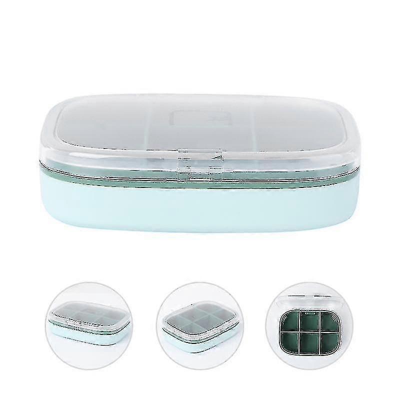 Travel Pill Box Weekly Pill Container Lar Pill Case Stora Izer