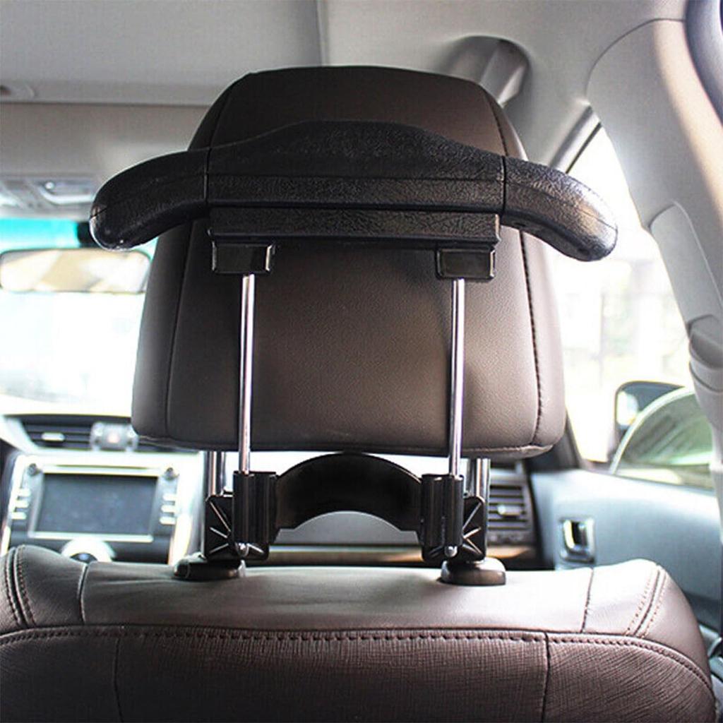 Car Coat Hanger, Multifunctional Retractable Automotive Headrest Back Seat Coat Hanger Hook Organizer Holder For Clothes Coat Suit Jacket Shirts,