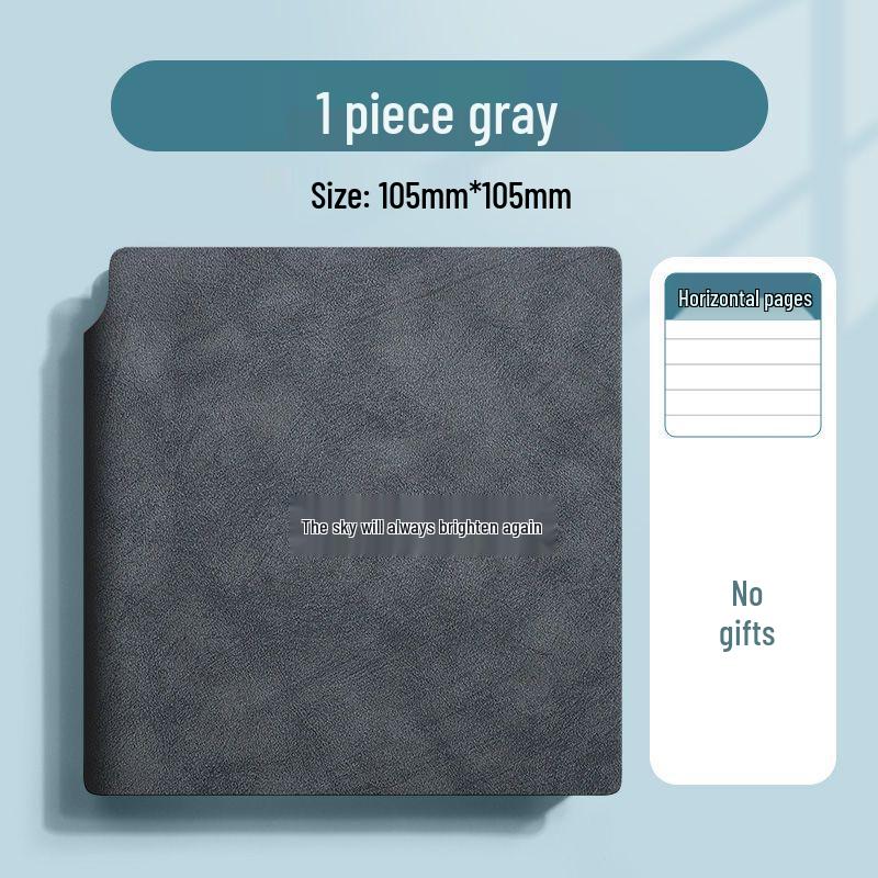 Fickduk: Portabelt rutat anteckningsblock & Praktisk anteckningsbok