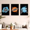 Cartoon Funny Fast Food Posters Master Chef Print Lunch Quote Canvas Painting Club Bar Shop Kitchen Wall Picture House Decor