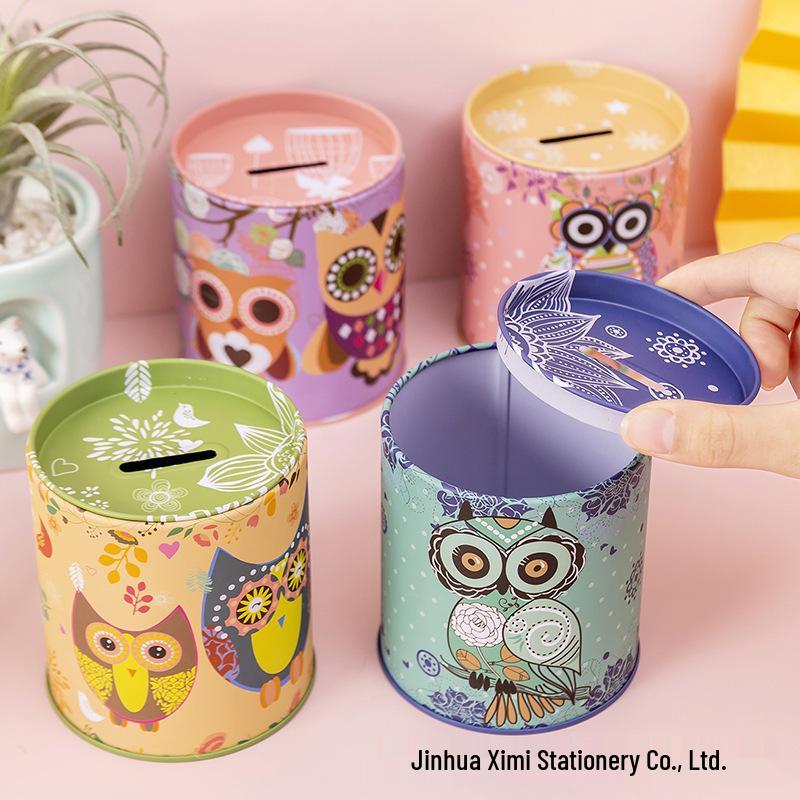 

Owl Piggy Bank & Pen Holder for Kids - Perfect Primary School Gift 9*9*10CM