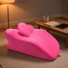 YShaped Prone Pillow Contoured Memory Foam Attached Headrest for Phone Use
