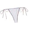 2023 Europäischer & Amerikanischer Damen Dreieck Schnürung Ringdruck Kreuz Cutout Sexy Bikini
