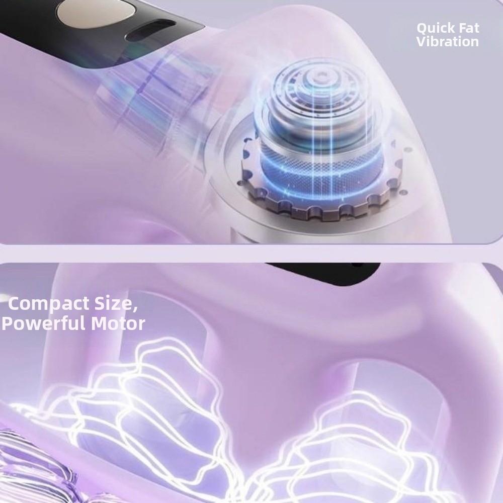 USB Charging Fascia Massage Ring Adjustable Speed Muscle Handheld Massager Full Body Relaxation