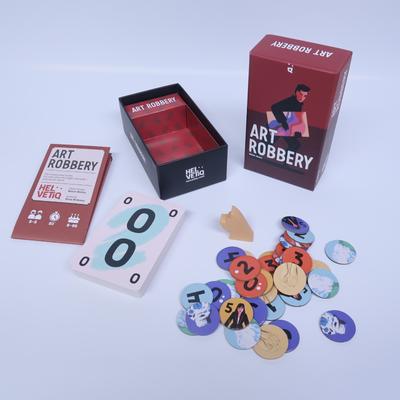 Art Robbery Playing Board Game Entertainment Poker Card