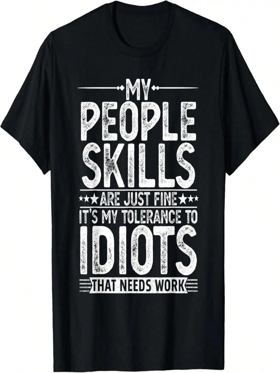 Funny Graphic Shirts For Adult Humour Sarcastic T-Shirt S разноцветный