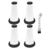 Replacement Pack Of 4 Filter Cartridges + 1 Cleaning Brush For Trucozie T350 Cordless Vacuum Cleaners