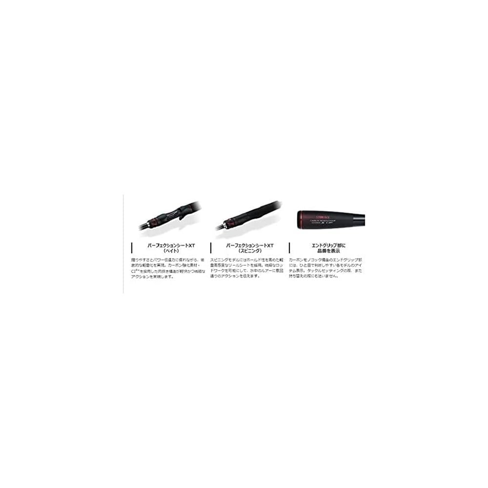 Shimano Zodias Versatile Bait Casting Rod 2-Piece 176M-2 Long Distance Freshwater Fishing Rod