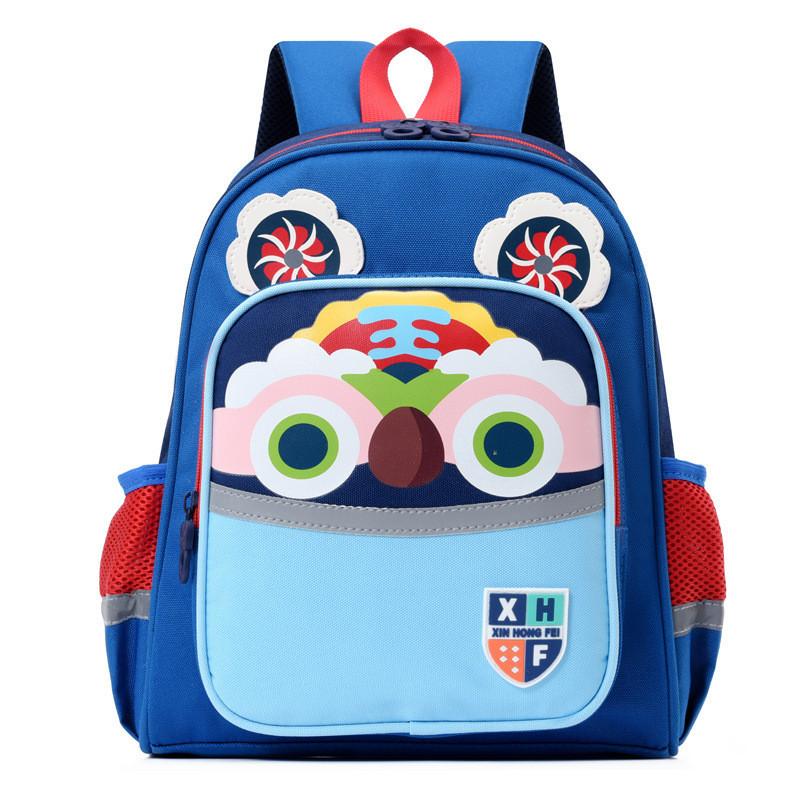 Unisex Cute Toddler Backpack Colorful Cartoon Design For Kindergarten