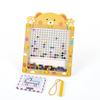 Double-Sided Magnetic Wooden Puzzle Board - Animals, People, Letters & Scenes