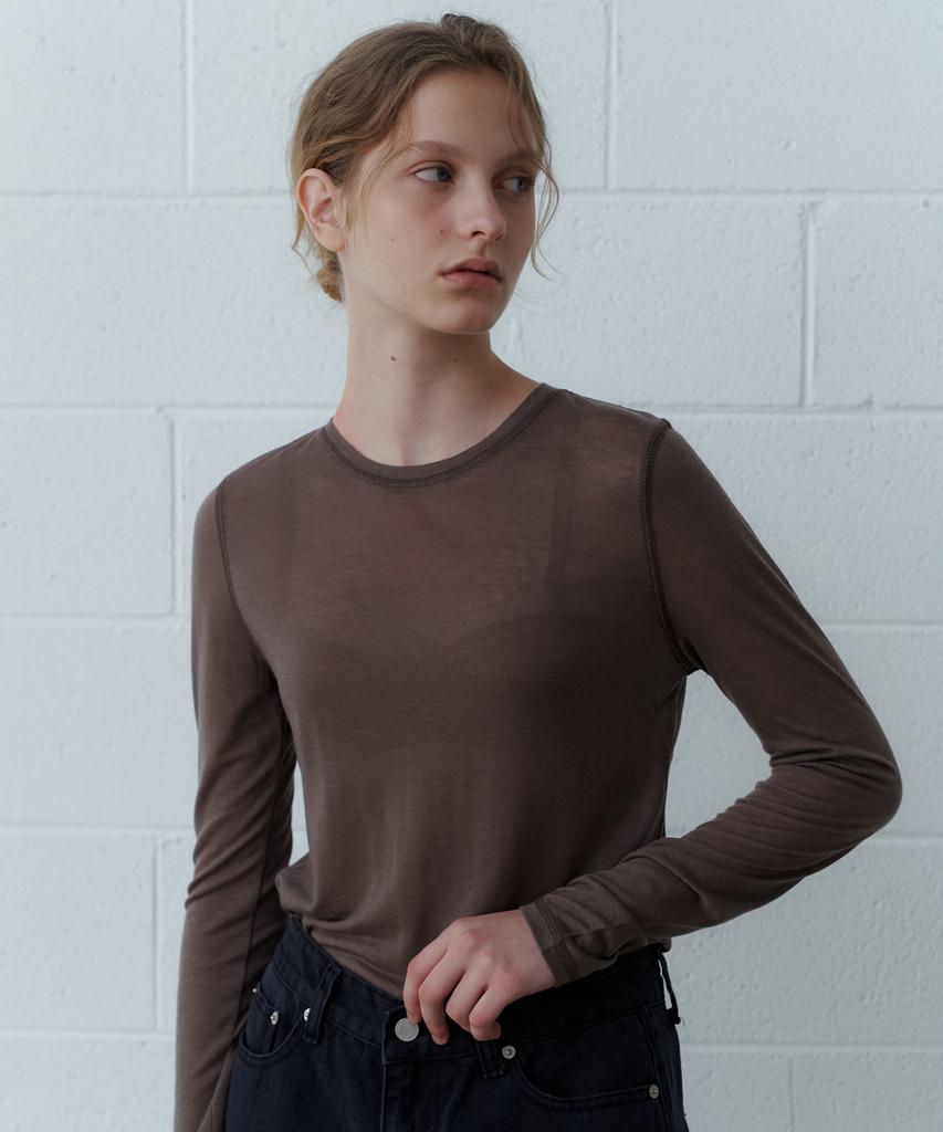 Yulago Nube Wool Tencel T-Shirt