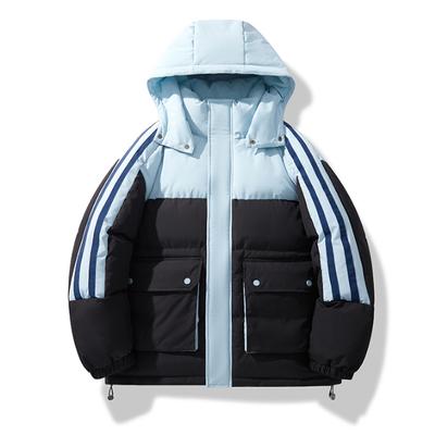 Winter Große Tasche Arbeitskleidung Baumwolljacke Herren Locker und Warm Baumwollkleidung