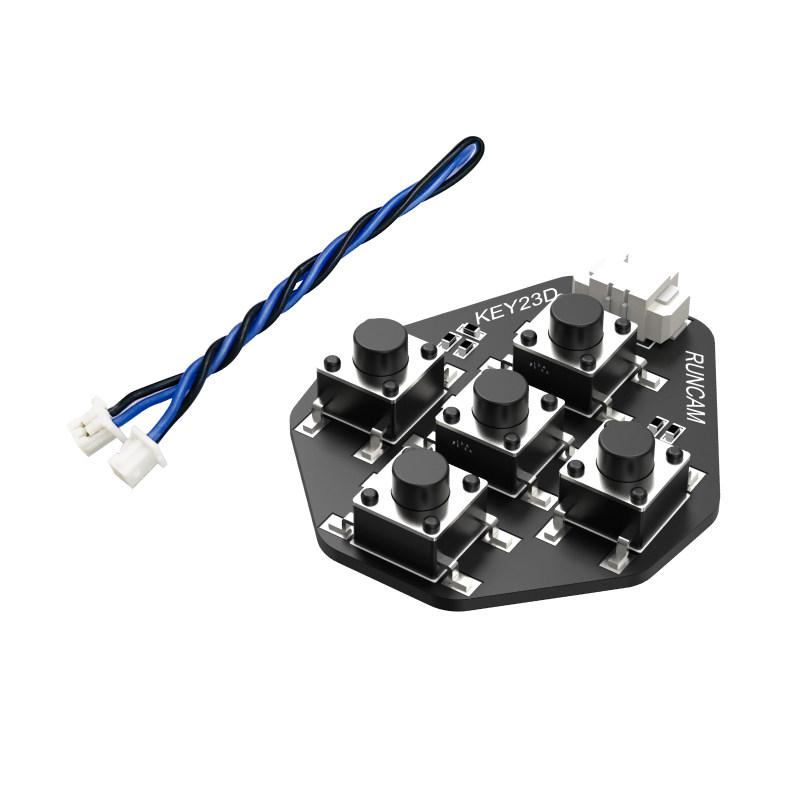 Authentic RunCam Control Keyboard with 1.25mm 2-Pin Cable Fits Micro Sparrow Swift 2 Eagle FPV Parts