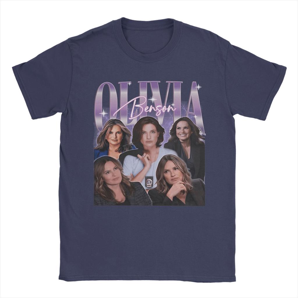 Oliviaed Benson Law And Order Tee Shirt for Men Women Graphic Printed T Shirts 100 Cotton Clothing