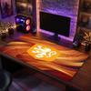 Nederland Voetbal Logo Muismat, Uitgebreide Antislip Rubberen Bureau Mat voor Gaming Kantoor Laptop Fan Cadeau