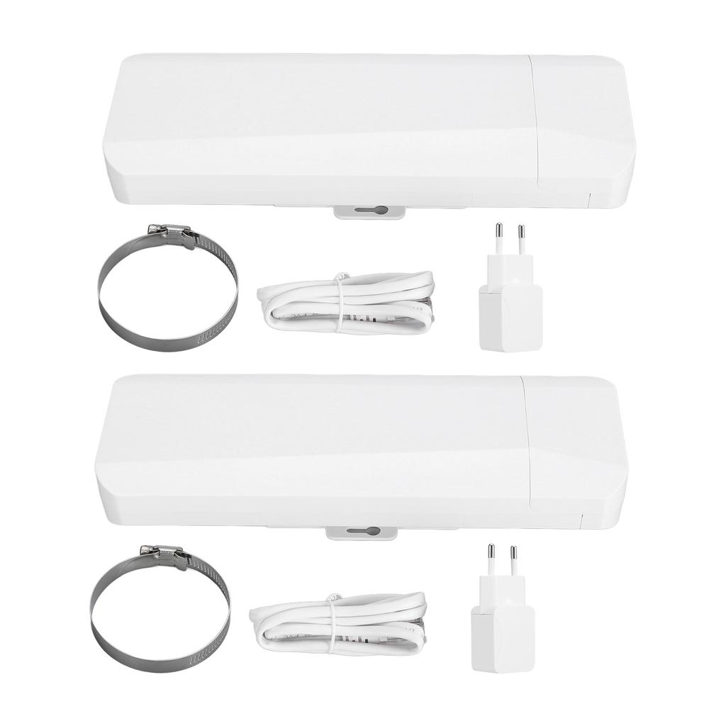 Wireless Bridge Point to Point 5.8G 3KM 2 RJ 45 LAN Port WiFi Ethernet Bridge with 14dBi High Gain Antenna 5.8G WiFi Bridge