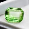Pendant Size 6.70 Ct Natural Bluish Green Emerald Cut Certified Loose Gemstone