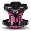 Dog Harness With Reflective Nylon Material And Adjustable Fit For Training And Walks