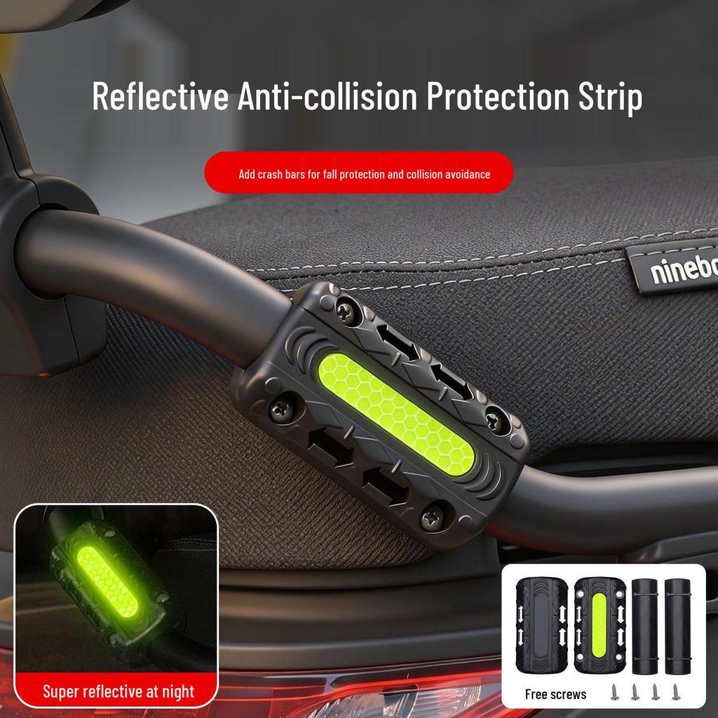 Protection Anti-Collision Universelle pour Motos Électriques (22-25 mm)
