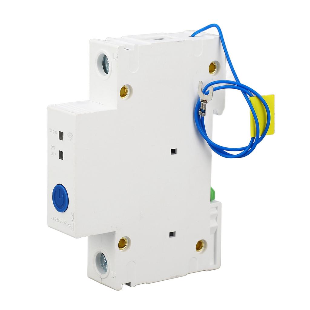 1P 230V Schutzschalter APP Fernbedienung DIN-Schiene Pa66 Intelligenter Schalter 2,4 GHz WLAN Schutzschalter