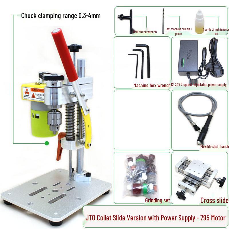 Micro Mini Desktop Precision Drill for Mobile Phone and Watch Repair