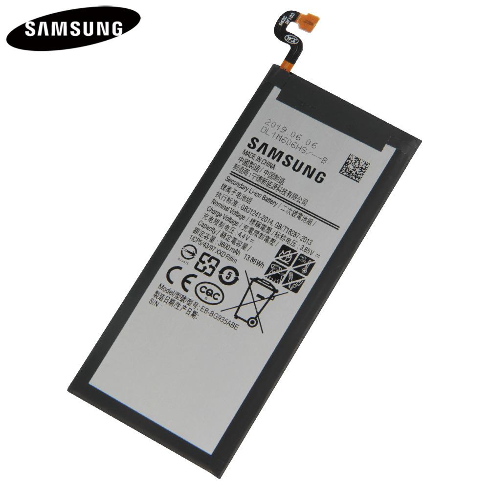 Original Replacement Battery EB-BG935ABE EB-BG935ABA For Samsung GALAXY S7 Edge G9350 G935FD G935F 3600mAh