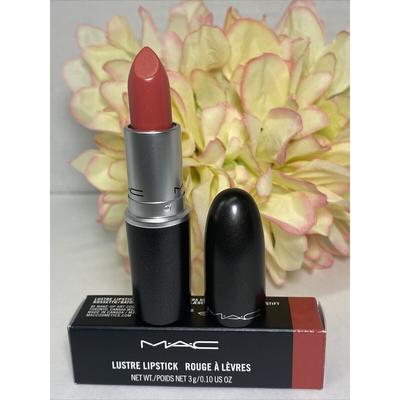 MAC Luster Lipstick 520 SEE SHEER - Volle Größe -=, 3g, 1 Stück