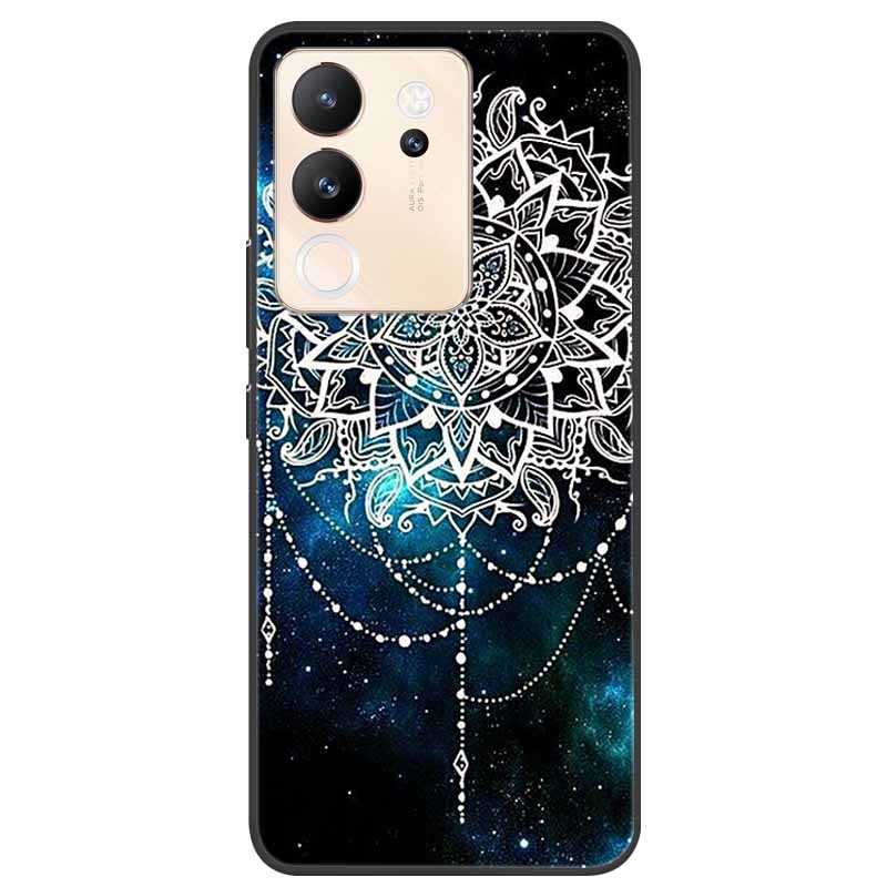 For Vivo V30 Lite Case 6.67'' Silicone Painted Soft TPU Protective Cover for Vivo V 30 Lite 5G Phone Cases V30Lite V2314 Cartoon