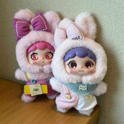 Genuine Cute Doll Plush Toy Vinyl Doll Keychain Pendant Backpack Pendant Qixi Festival Gift