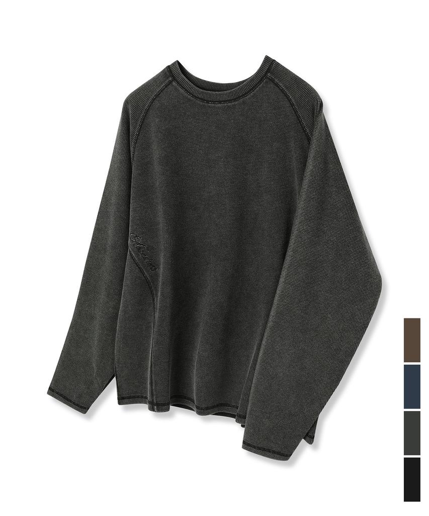 AVANDRESS Workwear Waffle Long Sleeve_4Colors