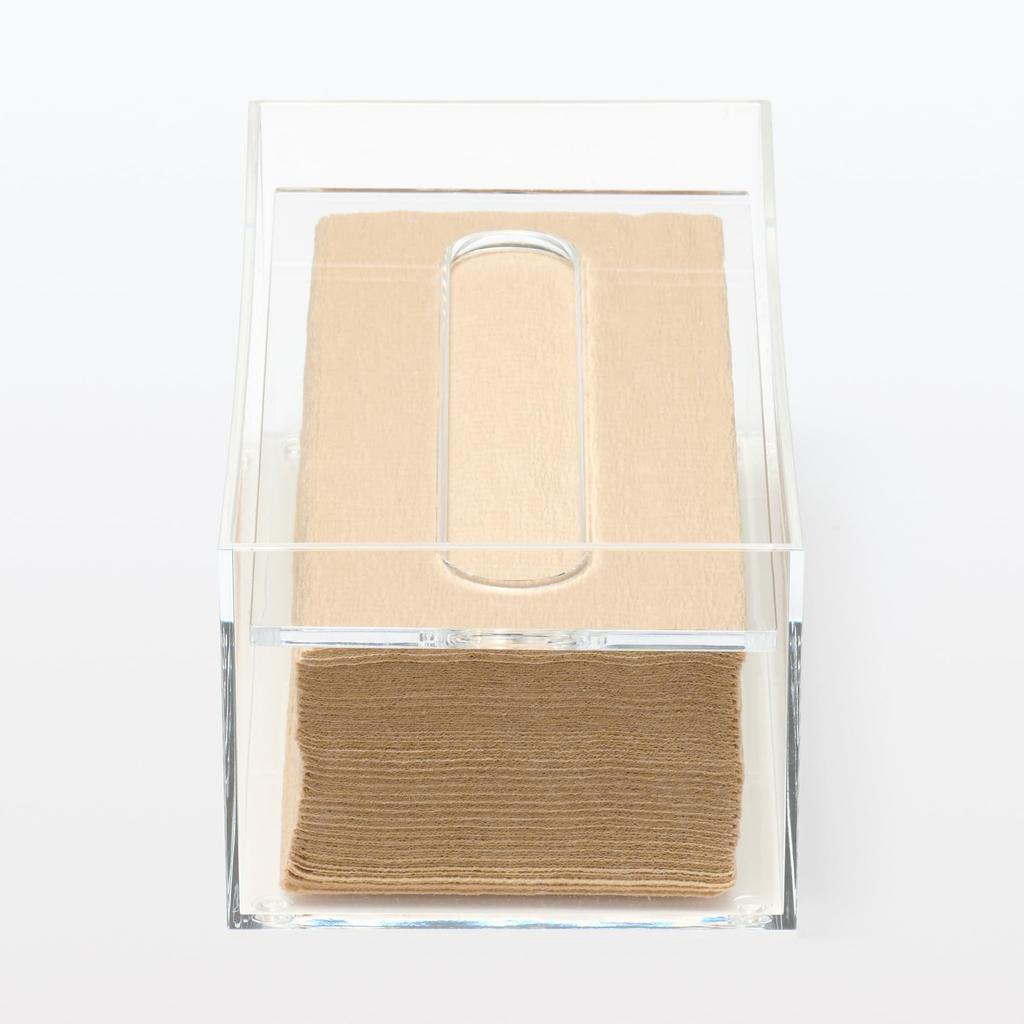 MUJI Acrylic Tissue Box for Boxed Tissues MAC70A3A