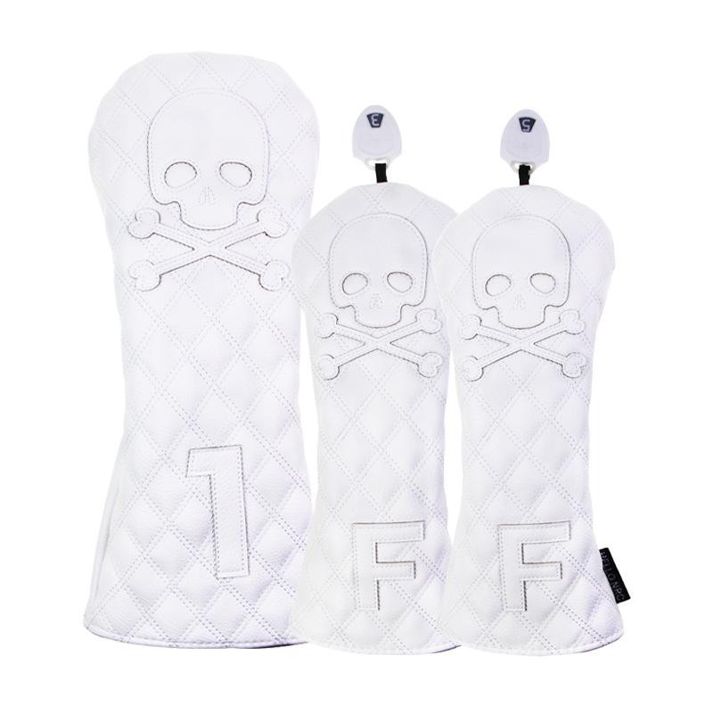 Copertura Impermeabile per Mazza da Golf con Teschio di Diamanti: Protegge i Legni 1/3/5/UT