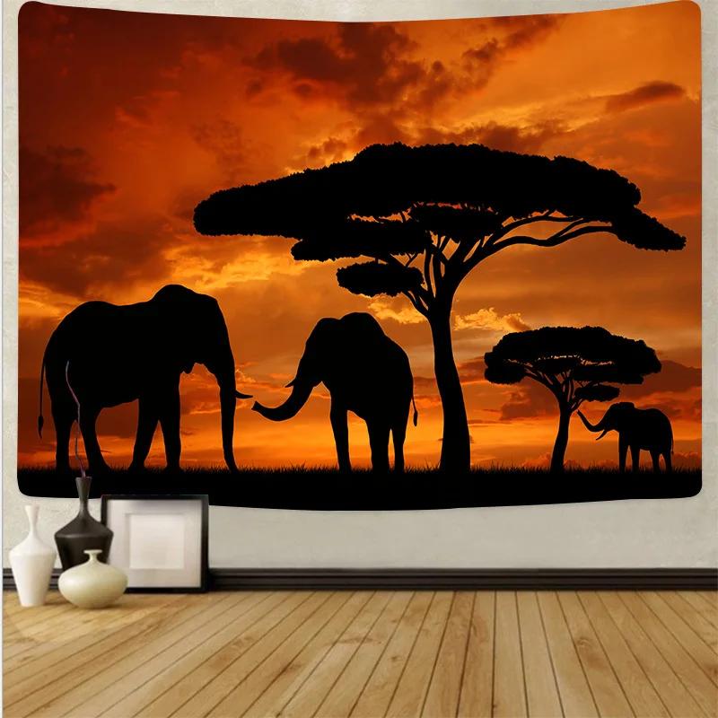 Beach Throw Blanket Camping Tent Travel Mattress Boho Sleeping Pad Tapestry Indian Mandala Wall Hanging