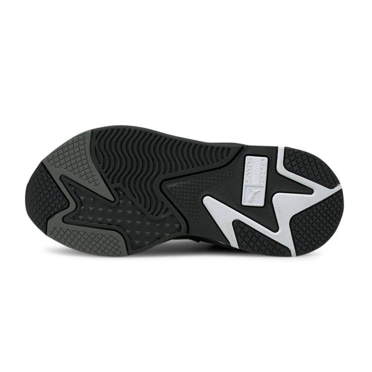 Puma RS X Mix White Tigerlily Athletic Shoes Kids Lifestyle Shoes Black Teenagers 380779-03