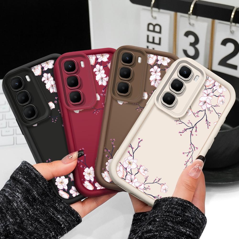 Spring Flowers Phone Case For Infinix Hot 60 60I 50 40 40I 30 30I 20 Pro Plus Play 4G 5G Staircase Soft Cover