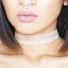 Women Gift Gothic Punk Retro Bohomian Lace Collar Choker Charm Necklace Jewelry
