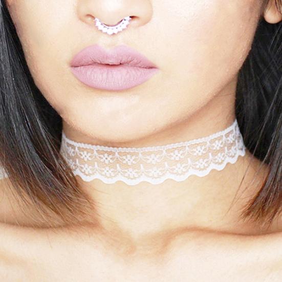 Women Gift Gothic Punk Retro Bohomian Lace Collar Choker Charm Necklace Jewelry