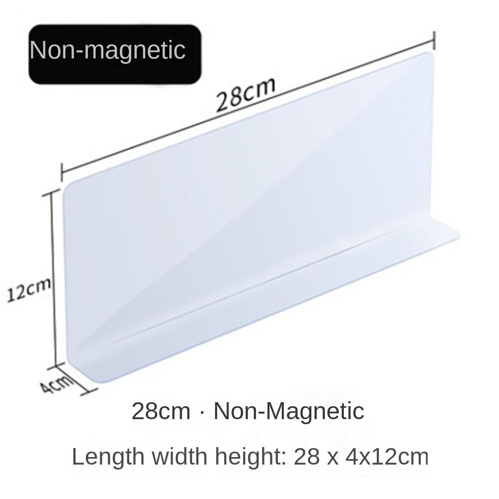 

Міцні перегородки з ПВХ, роздільні полиці для домашнього зберігання. Магазин товарів 28x4x12cm-B-2PCS