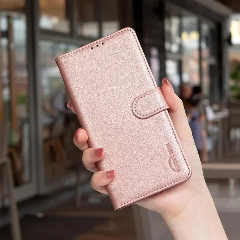 Wallet Flip Diebstahlschutzhülle Für Xiaomi Redmi Note 12S 12 Turbo Note12 Pro 4G Plus 5G Lederhülle RFID-Blockierende Schutztasche