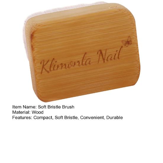 Compact Soft Bristle Brush Convenient Durable Small Mahjong Cleaning Manicure Tool for Dead Skin Removal