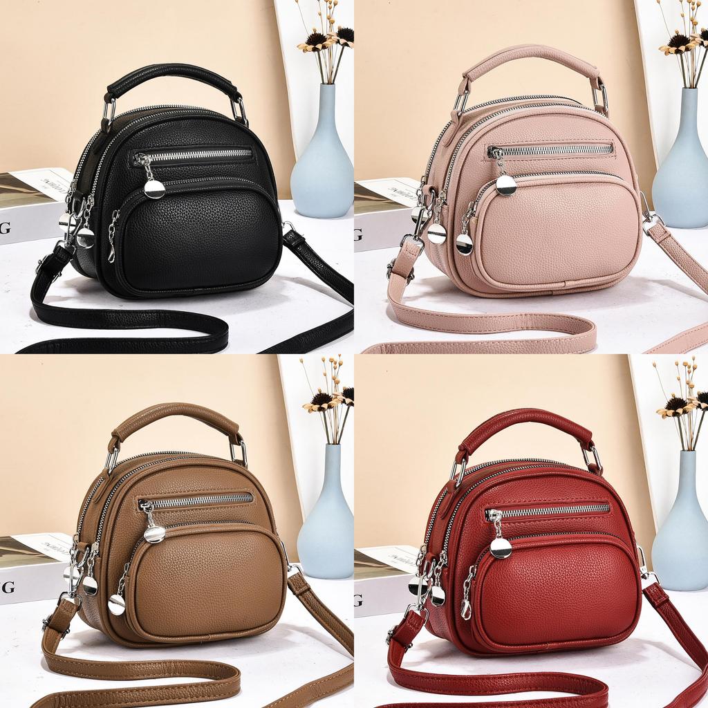 Trendy Simple Pu Handheld Tote With Stitching Details For Casual Wear