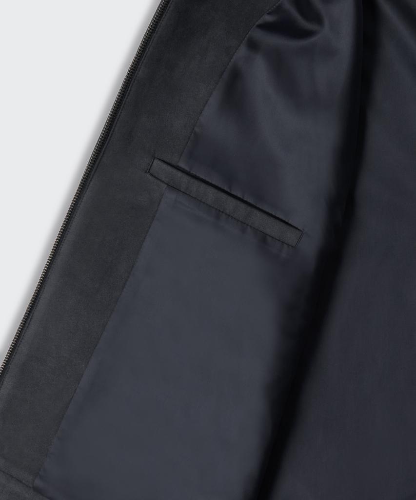 Musinsa Standard Synthetic Suede Work Jacket [Dark Grey]